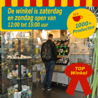 Bezoek de fysieke winkel van het Schildpaddencentrum in Alphen a/d Rijn